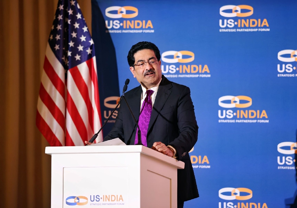 Kumar Mangalam Birla先生在2025年USISPF全球领导力峰会（USISPF Global Leadership Summit）上的获奖感言