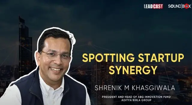 Identificar a Sinergia Starup - Shrenik Khasgiwala